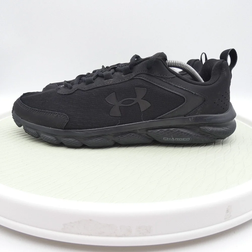 Under Armour Charged Assert 9 Mens Running Shoes Black 3024590-003 Size 12